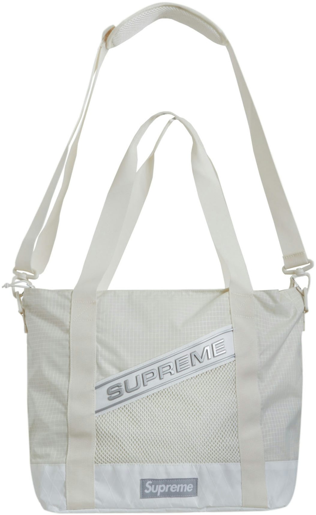 Supreme Logo Waist Bag White (FW23)