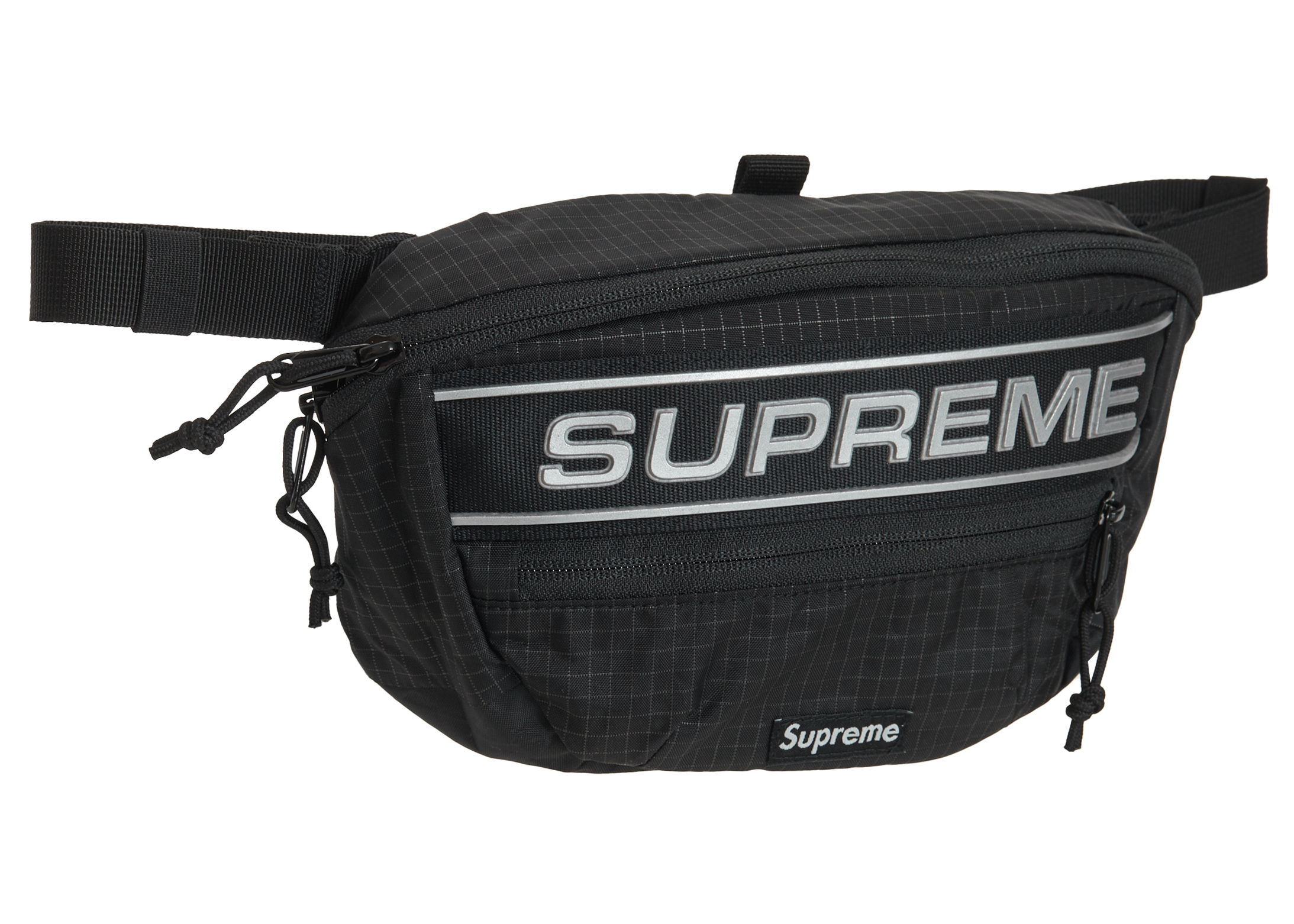 Supreme Logo Waist Bag Black - FW23 - US