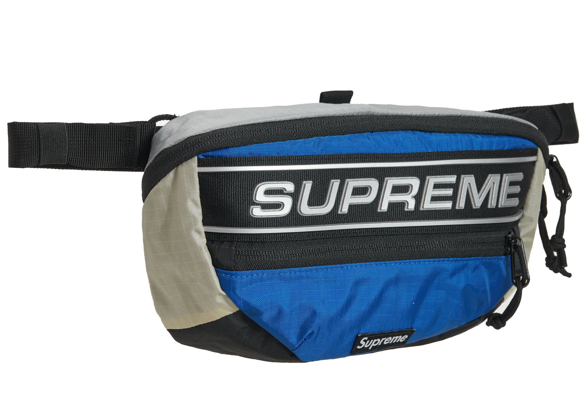 Supreme Logo Waist Bag Blue - FW23 - US
