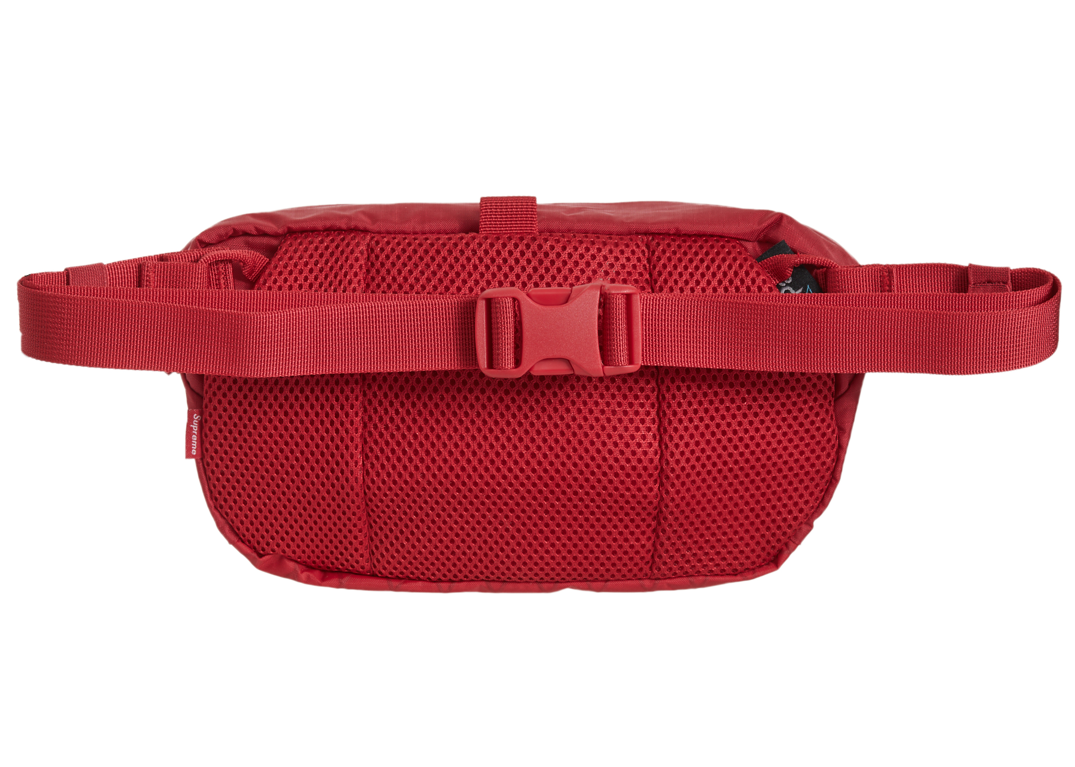 Supreme Logo Waist Bag Red - FW23 - US