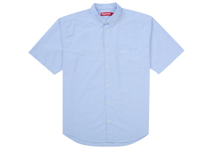 Supreme ボタンダウンシャツ L ライトブルー Supreme Loose Fit Oxford S/S Shirt (FW26) Light Blue Men's - SS26 - US