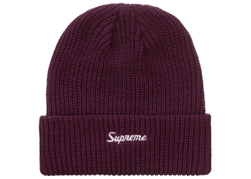 【新品未使用タグ付】supreme loose gauge beanie 紫