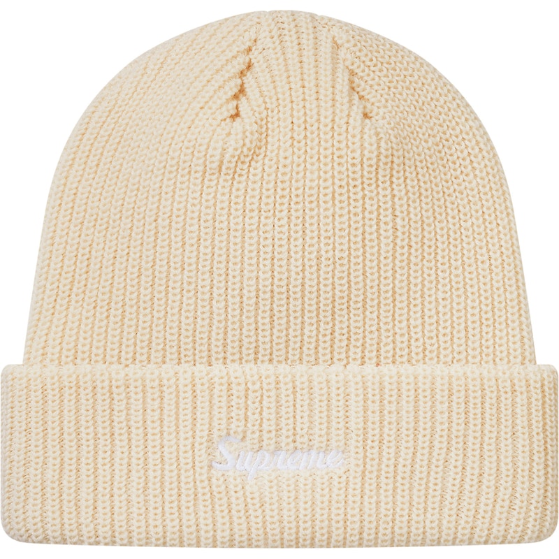 Supreme Loose Gauge Beanie (FW18) Natural - FW18 - US