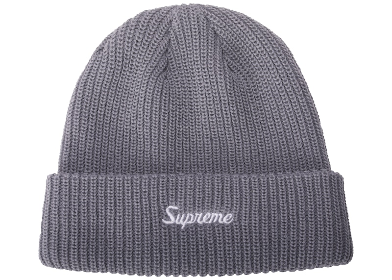 Supreme Loose Gauge Beanie (FW18) Slate Blue - FW18 - US