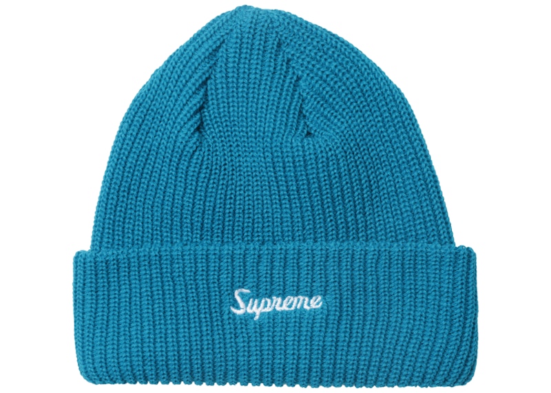 Supreme Loose Gauge Beanie (FW18) Teal - FW18 - US