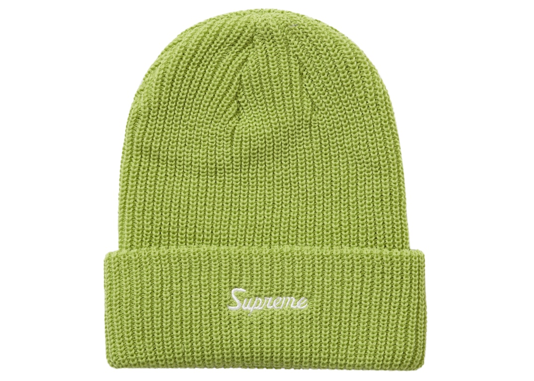 Pre-owned Supreme Loose Gauge Beanie (fw21) Light Green