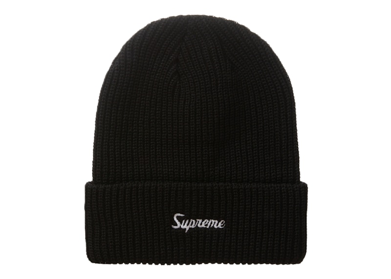 Supreme Loose Gauge Beanie 22SS Week1 黒