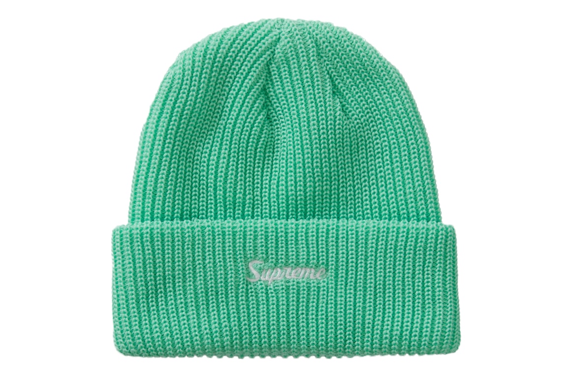 Pre-owned Supreme Loose Gauge Beanie (fw22) Mint