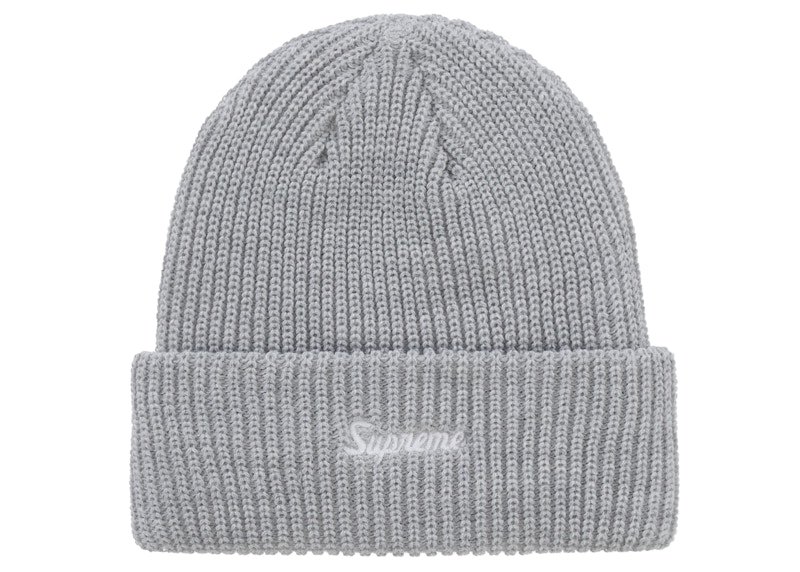 Pre-owned Supreme Loose Gauge Beanie (fw25) In Grey In Gray
