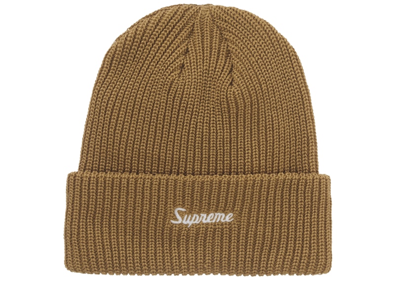 Supreme Loose Gauge Beanie (FW25) Mustard - US