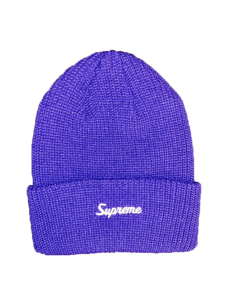 Supreme Loose Gauge Beanie (FW19) Purple - FW19 - US