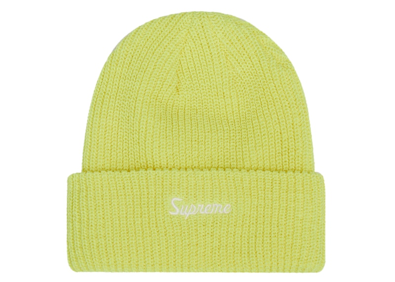 Supreme Loose Gauge Beanie Beanie (SS22) Light Lime