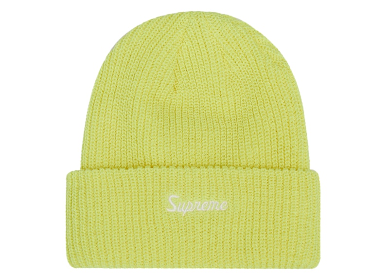 Supreme Loose Gauge Beanie (SS22) Light Lime