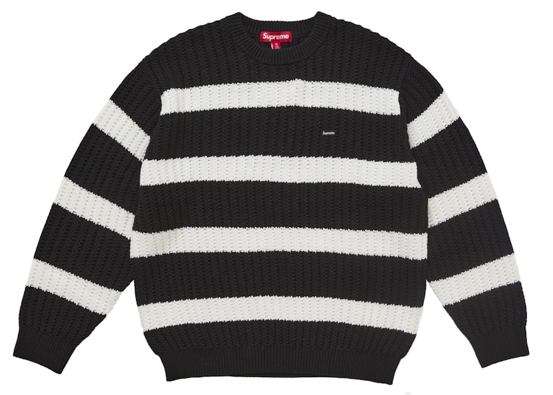 Supreme Loose Gauge Stripe Small Box Sweater (SS25) - $148