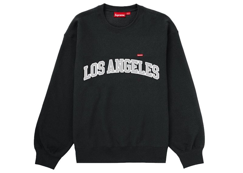 Supreme Los Angeles Shop Small Box Crewneck Black Men's - SS24 - US