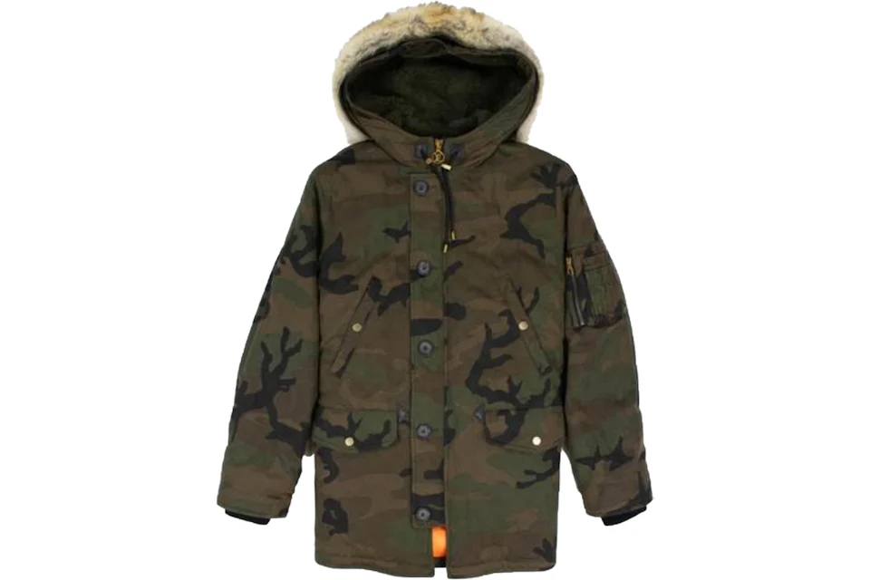 Supreme Louis Vuitton Jacquard Denim N-3B Parka Camo