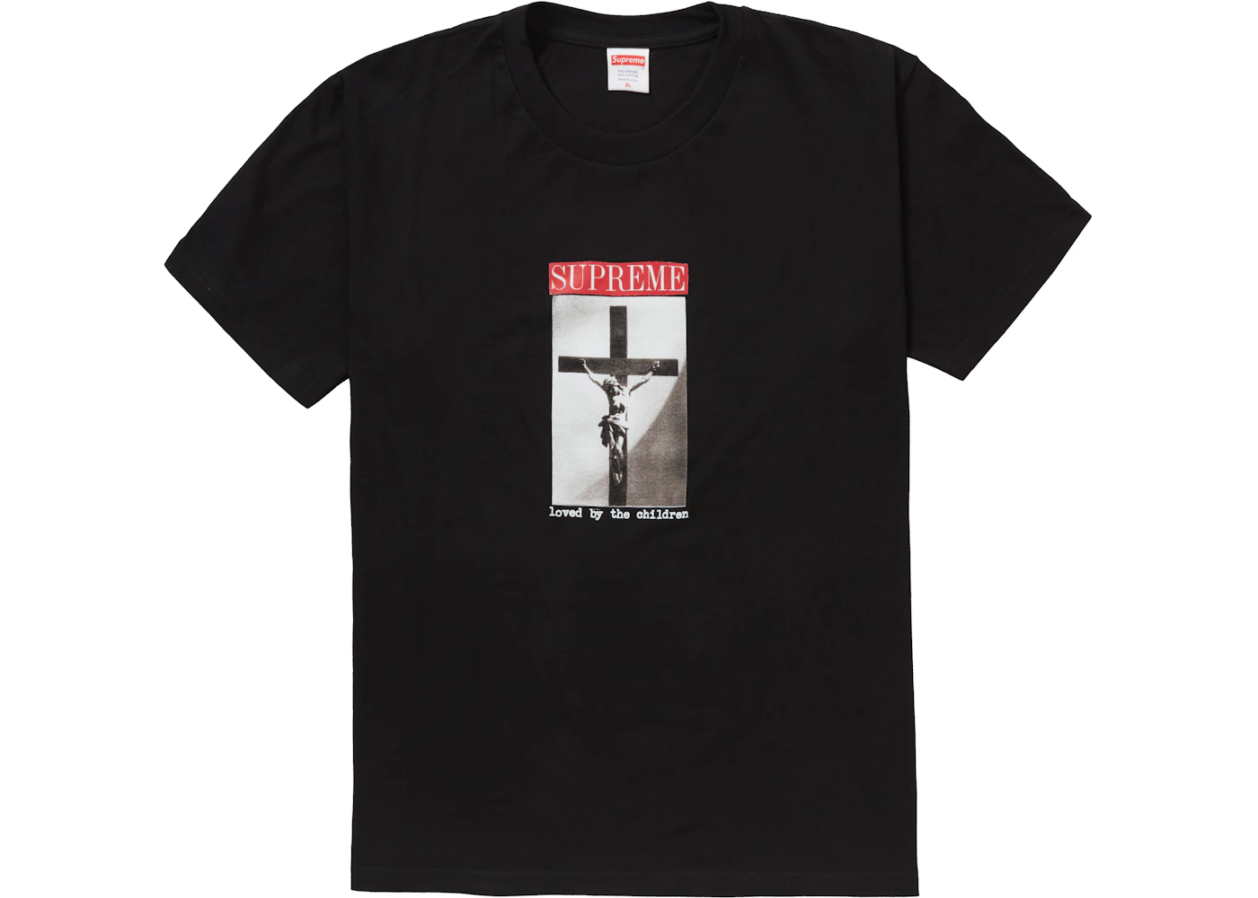 Supreme Loved By The Children Tee Black Men's - SS20 - US