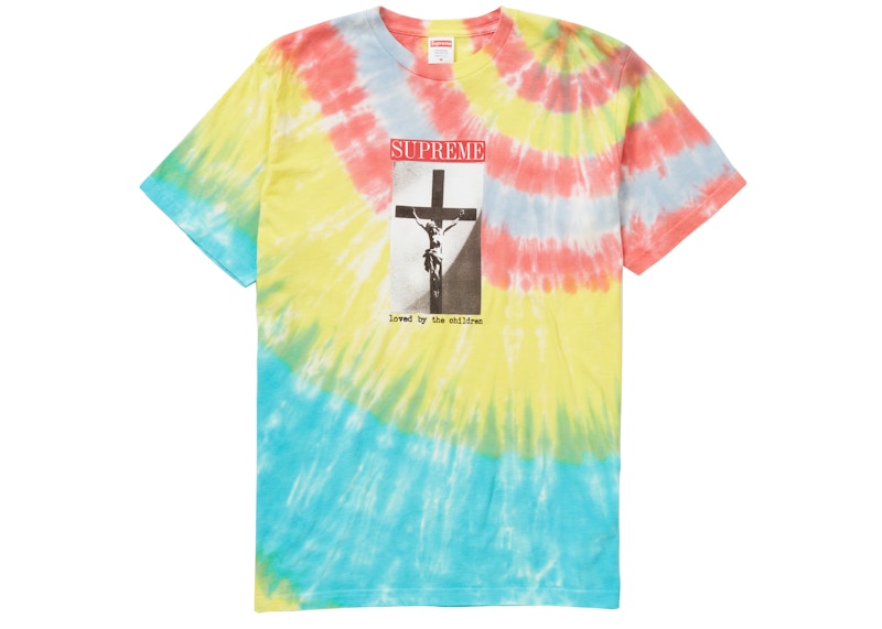 Supreme Loved By The Children Tee Tie Dye Men's - SS20 - US