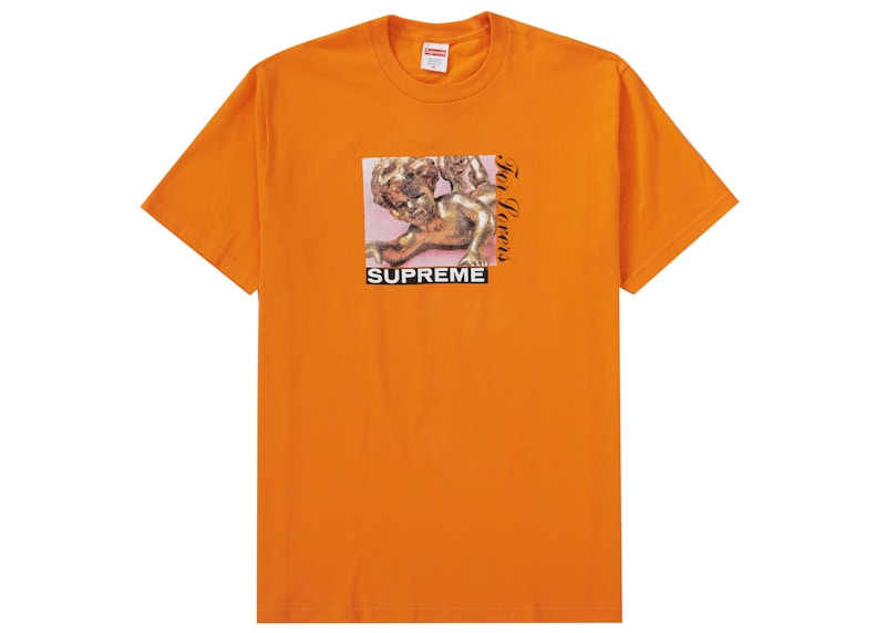 Supreme Lovers Tee Orange Men's - FW20 - US