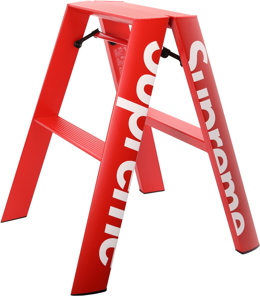 Supreme Lucano Step Ladder Red - FW18