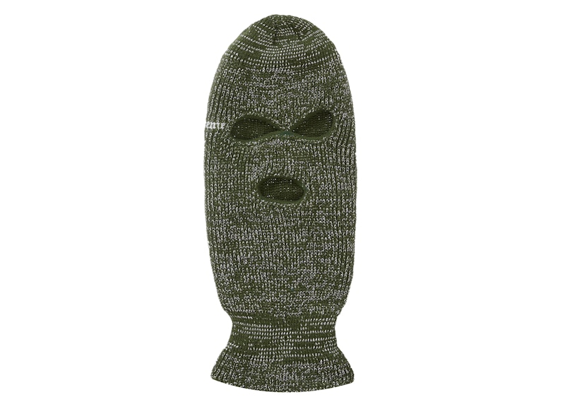 Supreme Lurex Balaclava Green