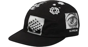 Supreme MC Escher Camp Cap Black