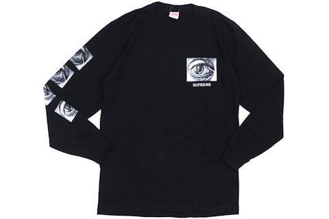 Supreme MC Escher Eye LS Tee Black Men's SS17 US - Main Image