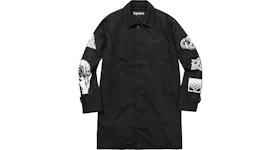 Supreme MC Escher Trench Coat Black