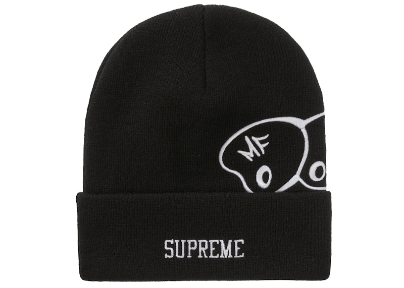 Supreme MF DOOM Beanie Black - ニットキャップ/ビーニー