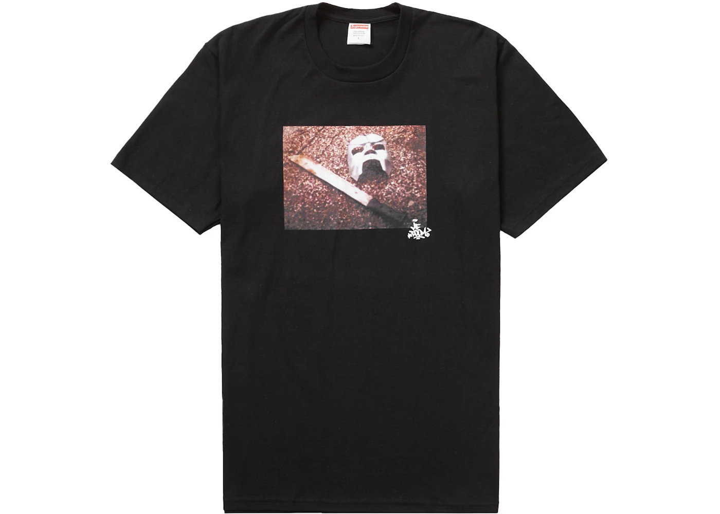 Supreme MF DOOM Tee Black Men's FW23 US