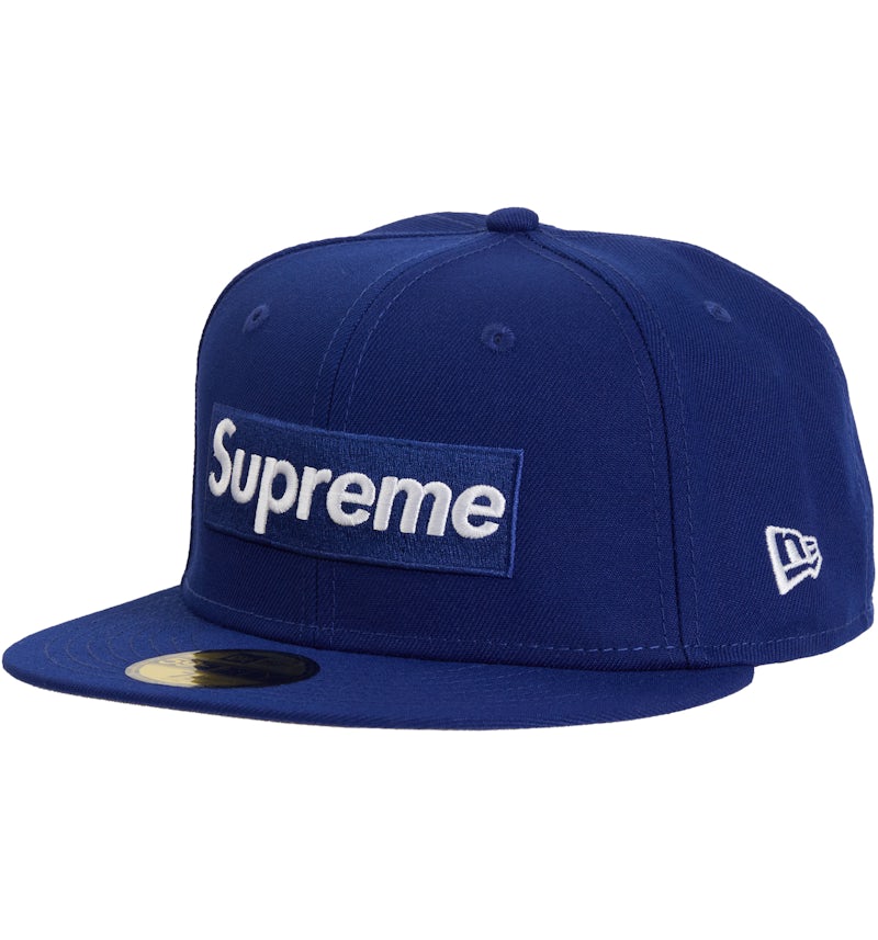 Supreme MLB Teams Los Angeles Box Logo New Era 59Fifty Fitted Cap