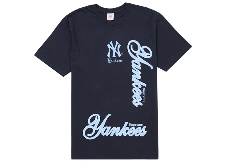 Supreme MLB Teams NY Tee Navy メンズ - FW25 - JP