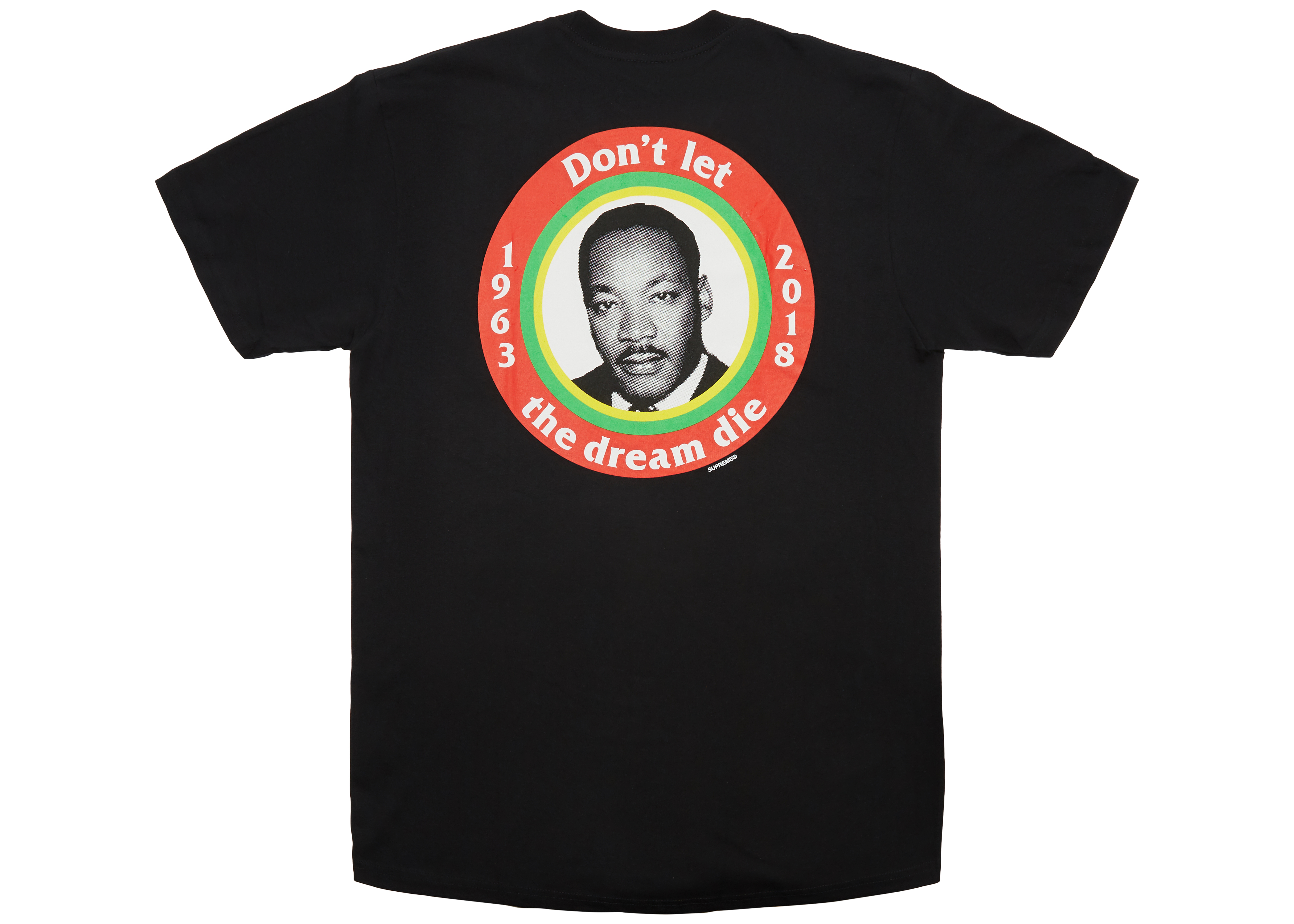 2024正規品Supreme MLK Dream Tee M黒 Tシャツ/カットソー(半袖/袖なし)