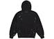 Supreme MM6 Maison Margiela Box Logo Zip Up Hooded Sweatshirt Black