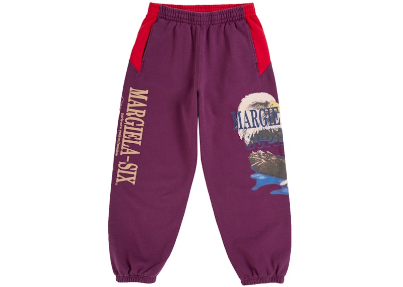 Supreme MM6 Maison Margiela Eagle Sweatpant Purple Men's - SS26 - GB