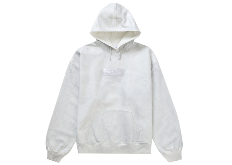 Supreme MM6 Maison Margiela Foil Box Logo Hooded Sweatshirt Black ...