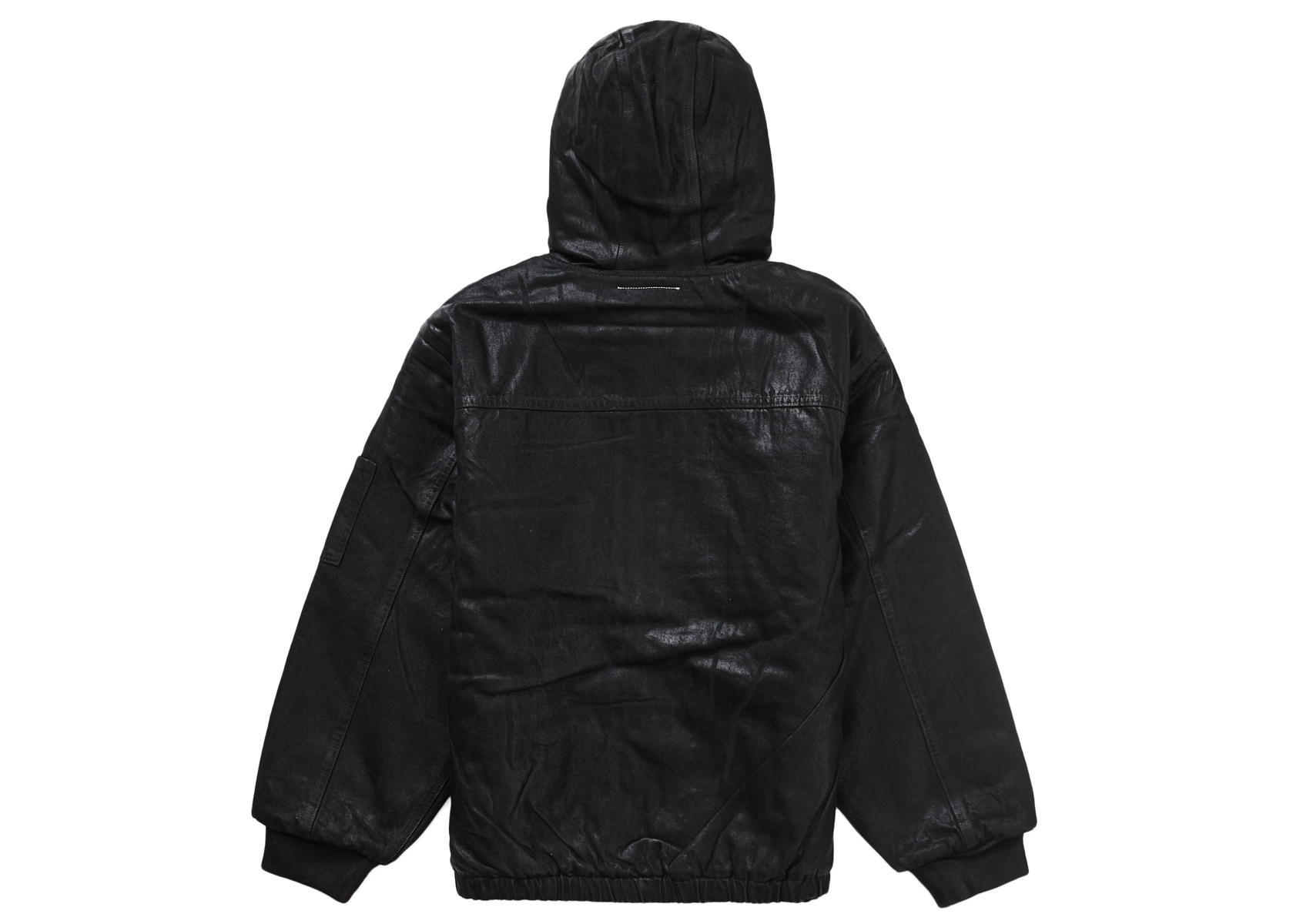 Supreme MM6 Maison Margiela Foil Hooded Work Jacket Black