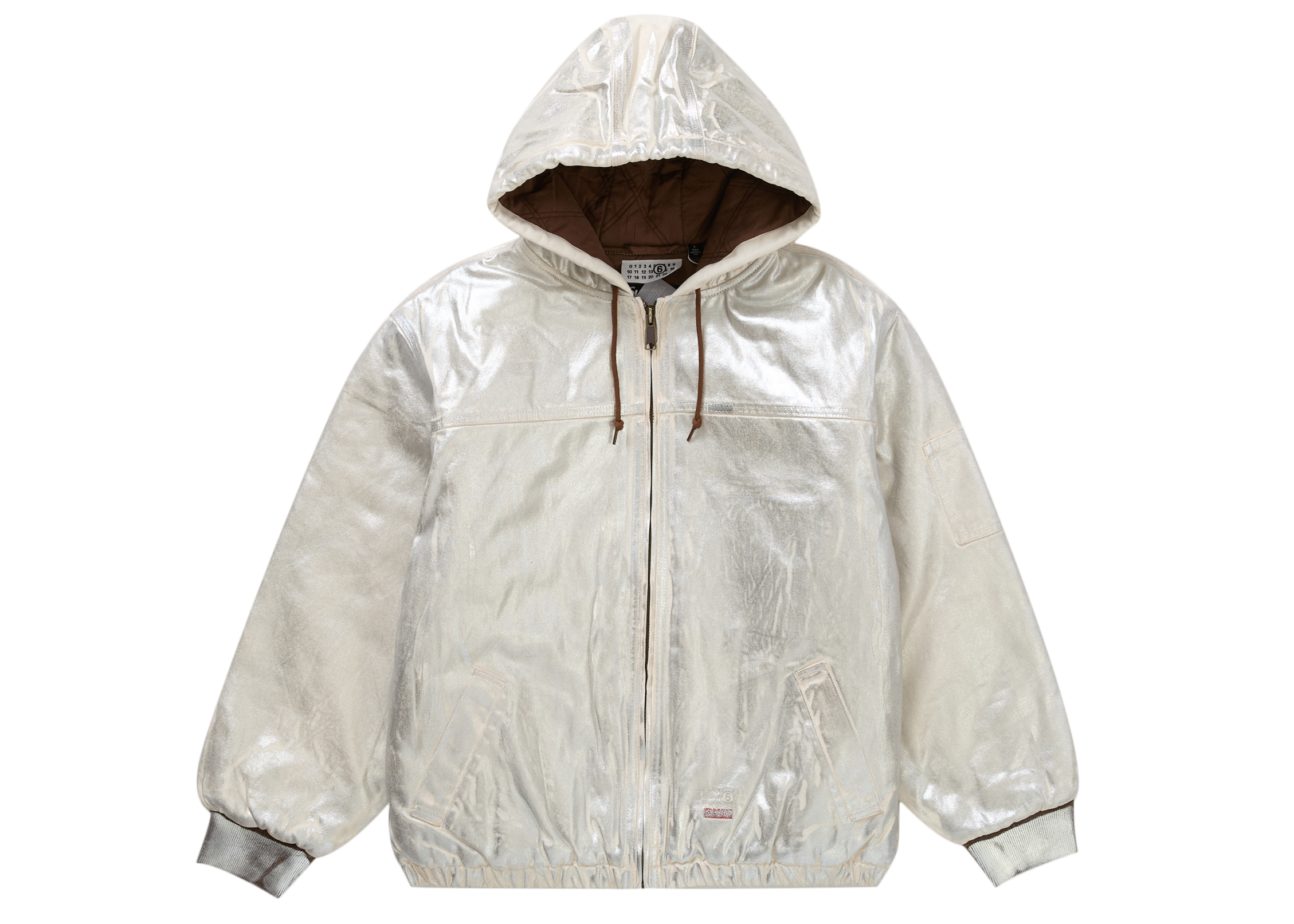 GINZASIXM／Supreme x MM6 Foil Hooded Work Jacket