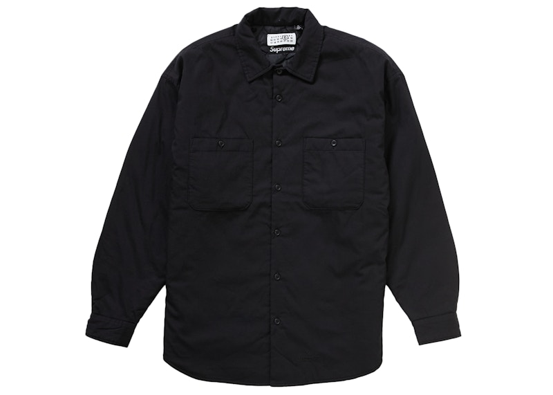 Supreme MM6 Maison Margiela Padded Shirt Black メンズ - SS24 - JP