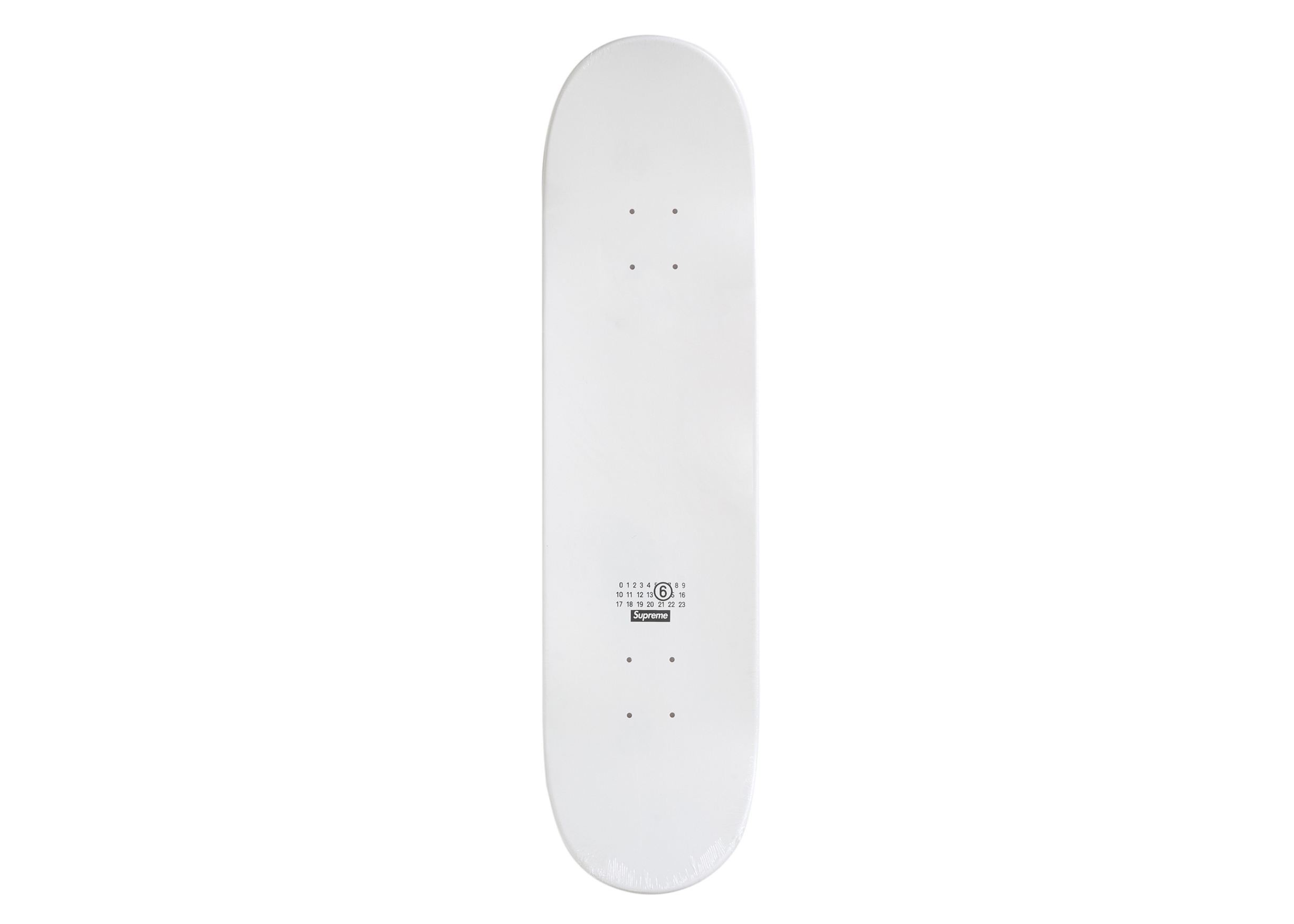 Supreme MM6 Maison Margiela Skateboard Deck White - SS24 - JP