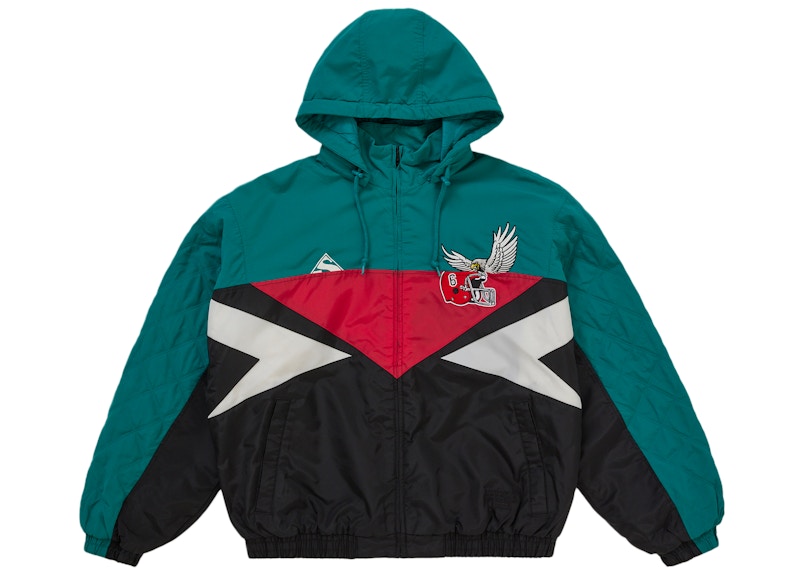 Supreme MM6 Maison Margiela Split Stadium Jacket Teal Men's - SS26