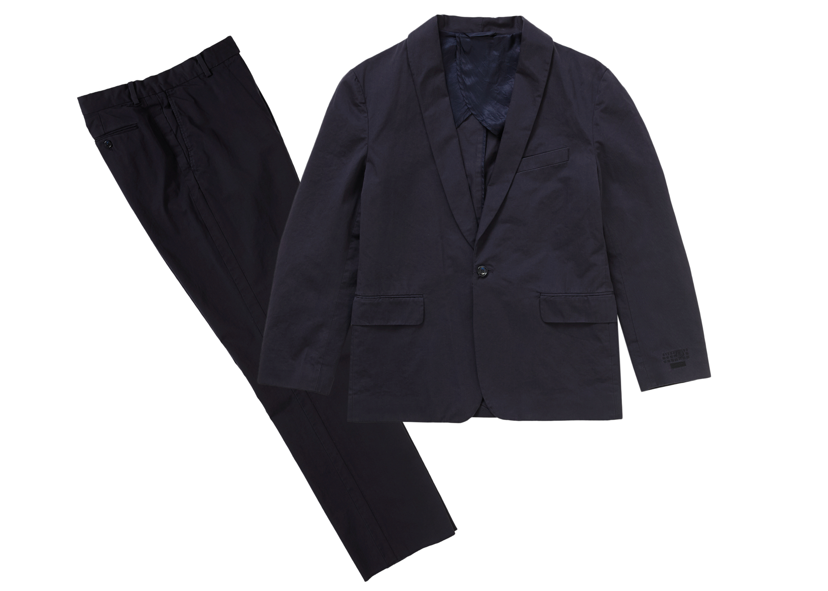 Supreme MM6 Maison Margiela Washed Cotton Suit Navy Men's - SS24 - US