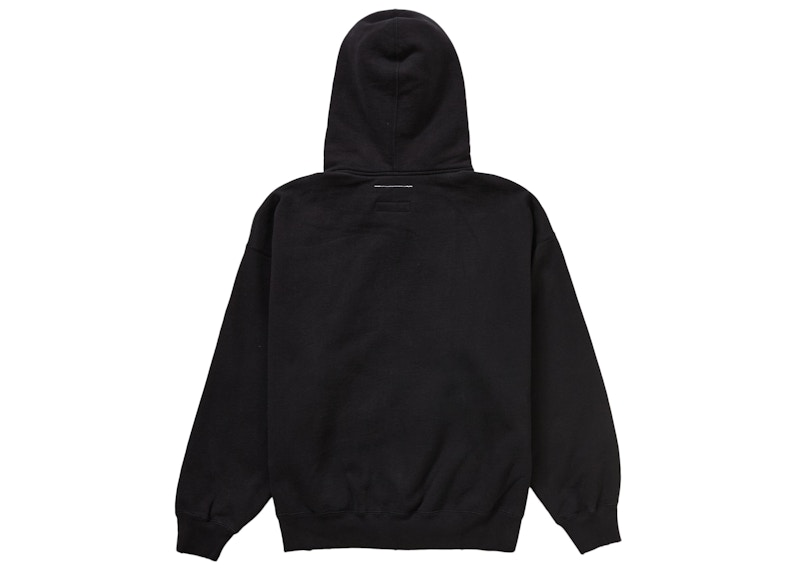 Supreme MM6 Maison Margiela ZIP UP Hooded Sweatshirt Black