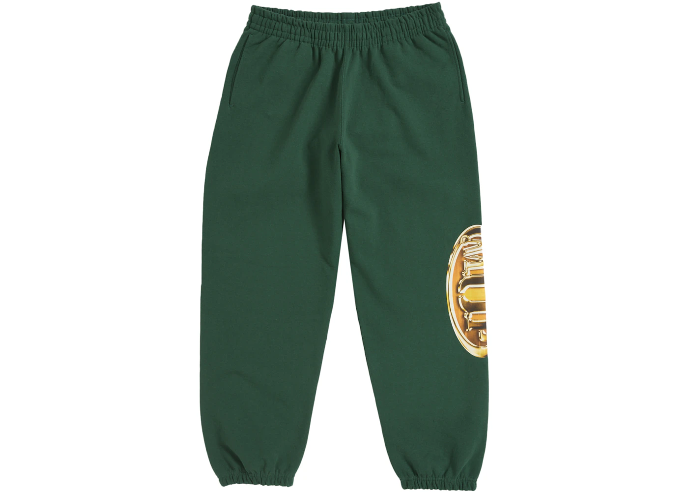 Supreme Pantalón de chándal Verde oscuro Hombre FW24 MX