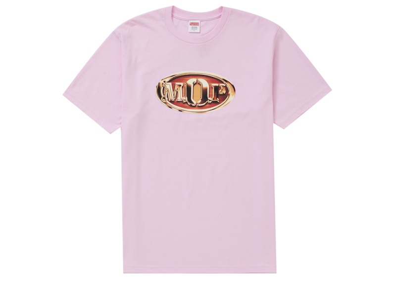 Buy Supreme Flocked Logo Sweater 'Pink' - FW24SK3 PINK | GOAT