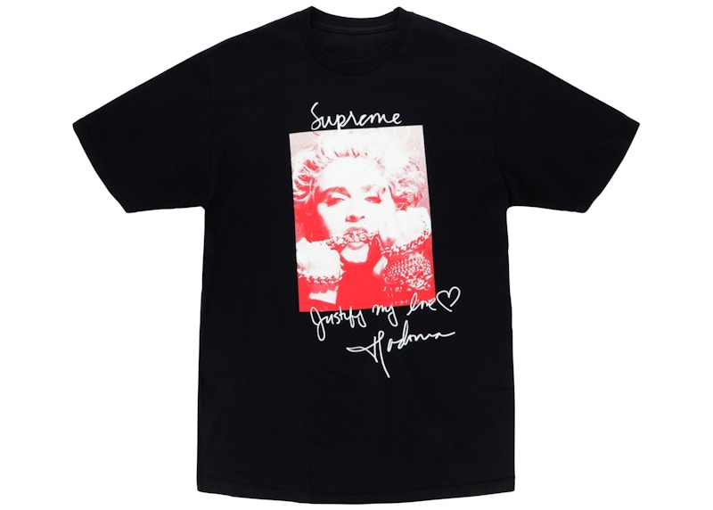 Supreme Madonna Tee Black Men's - FW18 - US