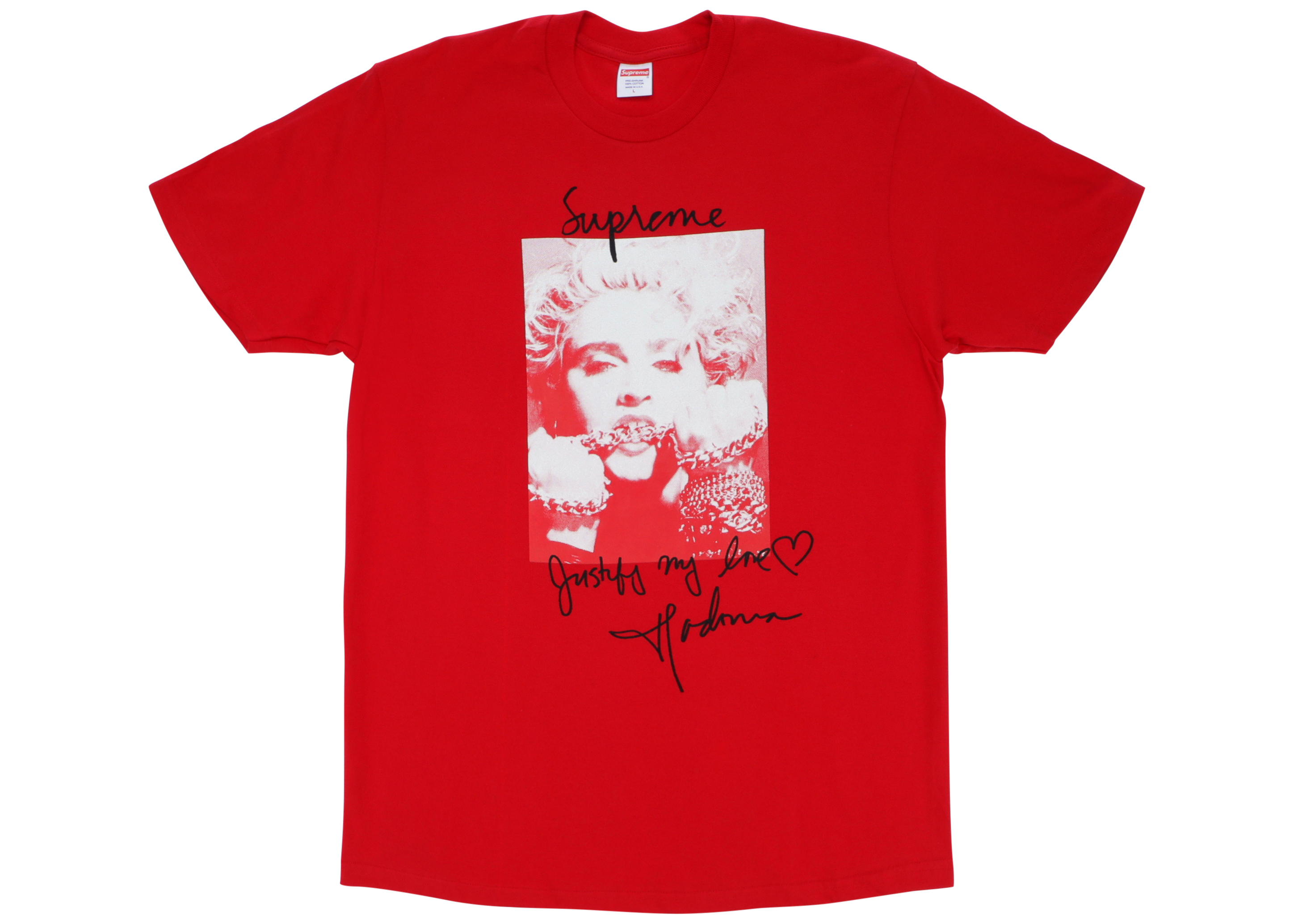 Supreme Madonna Tee Red メンズ - FW18 - JP