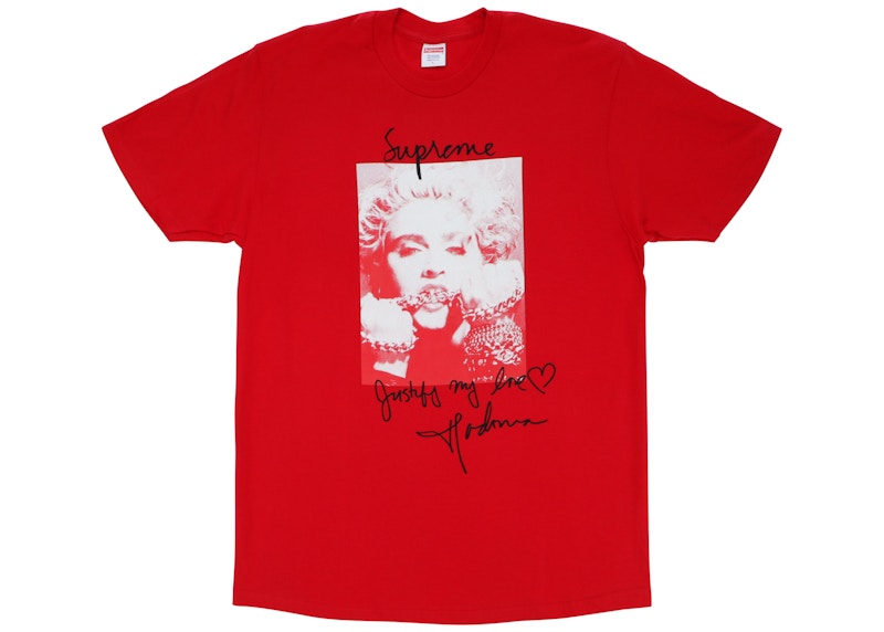 MadonnaSupreme Madonna Tee Red シュプリーム マドンナ Tシャツ