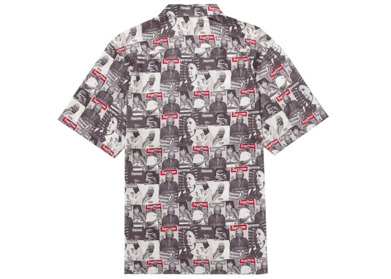 Supreme Magazine S/S Shirt Grey Men's - SS23 - GB