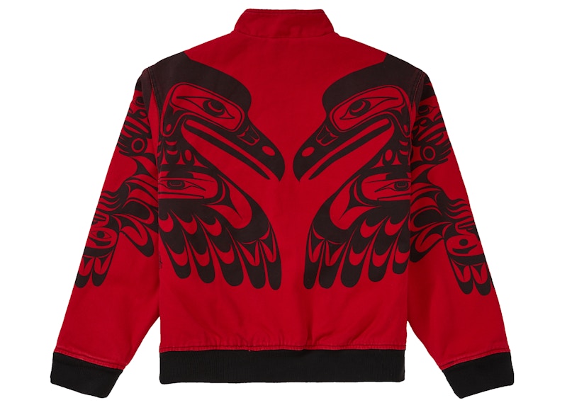 Supreme Makah Zip Up Jacket Red Men's - FW19 - US